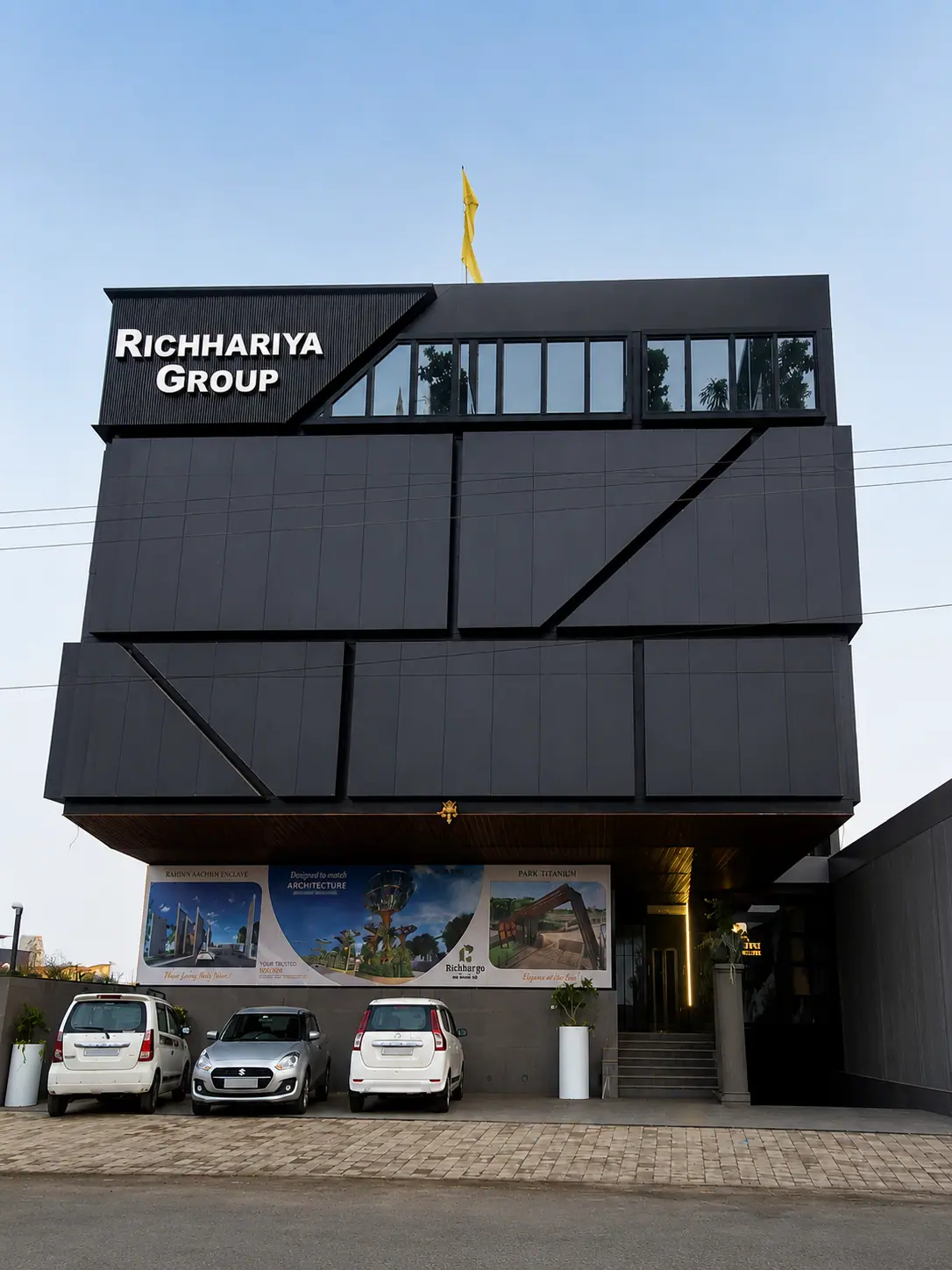 Richhariya Group Office, Sagar: 26 HP VRF HVAC installation by Coolcare